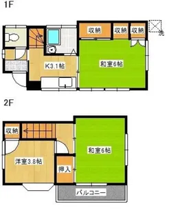神奈川県相模原市中央区青葉1【一戸建】の間取り