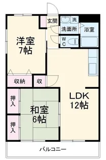 デライトサイレントロード【1階】の間取り