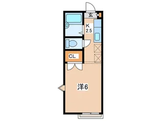 サニーヴィラ【1階】の間取り