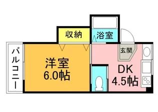 千田ビル【4階】の間取り