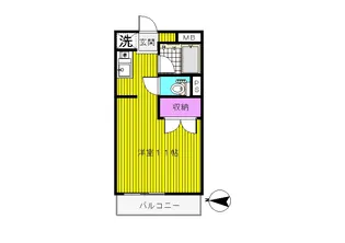 メゾン今津【3階】の間取り