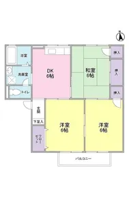 マリオネット A【1階】の間取り