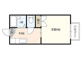 サマックス絵夢【2階】の間取り