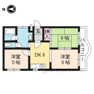 Cenicenta北山【2階】の間取り