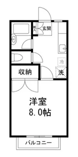パークハイム松本【1階】の間取り