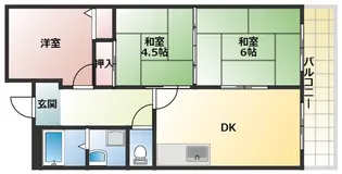ベルトピア東加古川【3階】の間取り