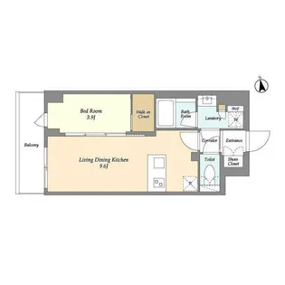 東京都品川区戸越4【マンション】の間取り
