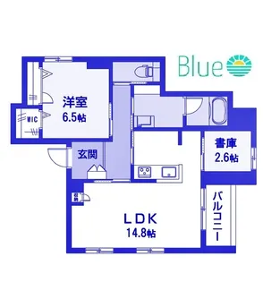 コンフォートF【3階】の間取り