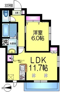 メゾン・ド・ロンジュ【3階】の間取り