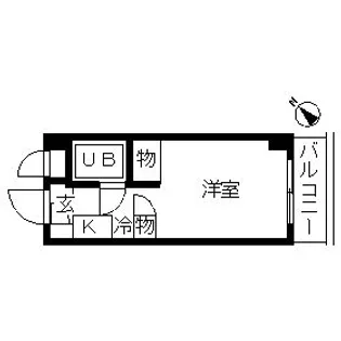TOP・熊谷第1【5階】の間取り