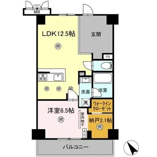 みらいビル【4階】の間取り