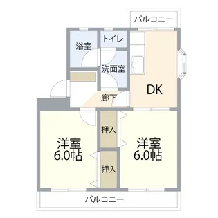 ルミエールI【2階】の間取り