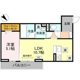 新潟県新潟市東区石山2【アパート】の間取り