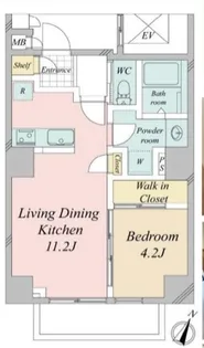 AIFLAT Dokanyama【7階】の間取り