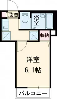 フェリーチェ阿佐ヶ谷VI【1階】の間取り