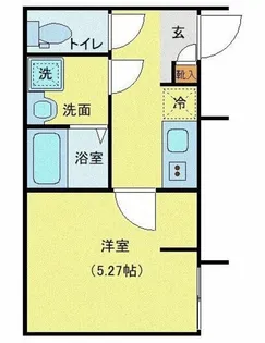 東京都荒川区荒川3【マンション】の間取り