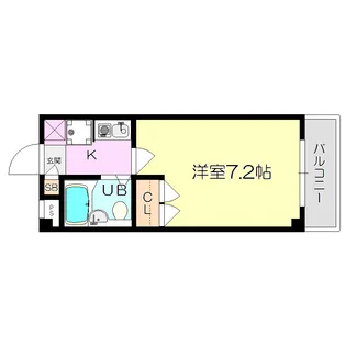 ソレイユ下川【3階】の間取り