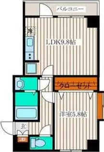 平成レジデンス【4階】の間取り