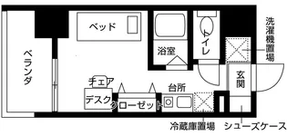 バウスクロス相模大野【4階】の間取り