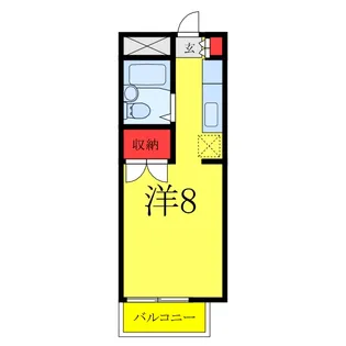 カレドセルクル【1階】の間取り