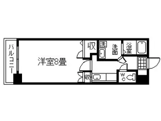 グレイス・ジニヤル【6階】の間取り