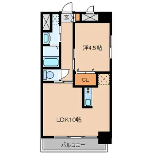 広島県福山市西町1【マンション】の間取り