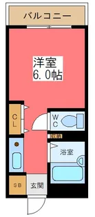 イズミコートI【1階】の間取り