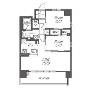 プレサンスロジェ藤が丘駅前【7階】の間取り