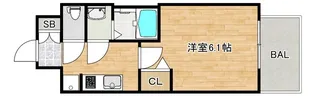 大阪府大阪市阿倍野区天王寺町北1【マンション】の間取り