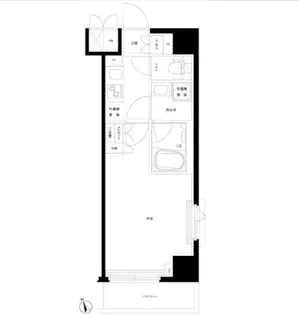 ルーブル板橋東新町弐番館【4階】の間取り