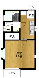 サンヒルズかやね【1階】の間取り
