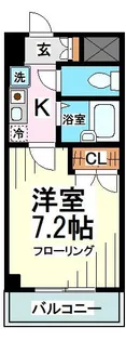 東京都杉並区方南1【マンション】の間取り