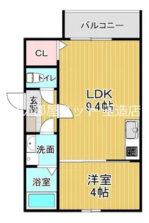 MARL天王寺東【2階】の間取り