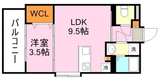 鹿児島県鹿児島市郡元1【マンション】の間取り