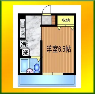 ウエストコート南大泉【1階】の間取り