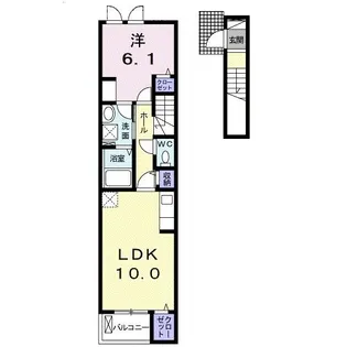 ブリッサ【2階】の間取り