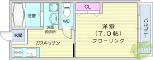マサキハイツ【2階】の間取り