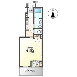 メゾン北原Iの間取り