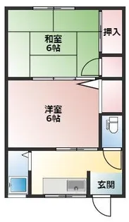 緑荘【1階】の間取り