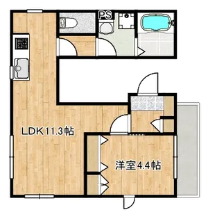 ドエル OKANO 2【3階】の間取り