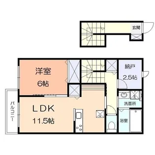 グランルーチェ【2階】の間取り