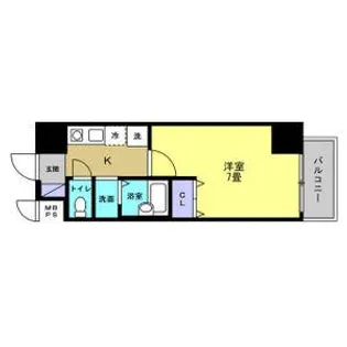 リアライズ黄金【7階】の間取り