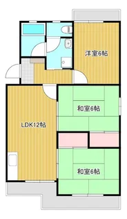 マンションラフィーネ【1階】の間取り