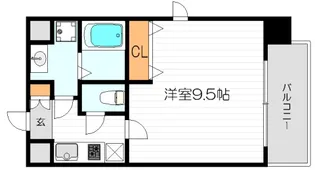 サムティ梅田IIグロウアクシス【6階】の間取り