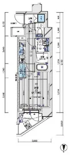 メインステージ白金III【8階】の間取り