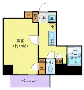 プレール・ドゥーク赤羽【3階】の間取り