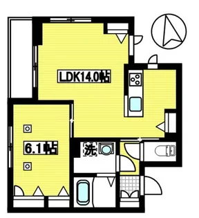 LA LUCE【2階】の間取り