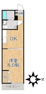 パインヒル16【3階】の間取り