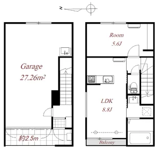 KEZOJI BASEの間取り