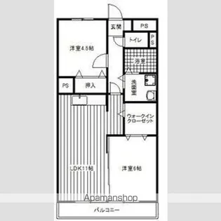 エスポアール井口【3階】の間取り